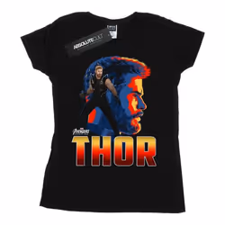 Marvel - T-shirt AVENGERS INFINITY WAR - Femme (Noir)