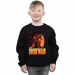 Marvel - Sweat AVENGERS INFINITY WAR - Garçon (Noir)