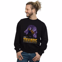 Marvel - Sweat AVENGERS INFINITY WAR - Homme (Noir)