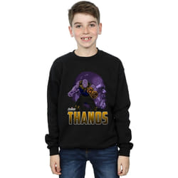 Marvel - Sweat AVENGERS INFINITY WAR - Garçon (Noir)