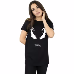 Marvel - T-shirt - Femme (Noir)