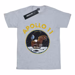 NASA - T-shirt APOLLO - Garçon (Gris chiné)