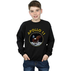 NASA - Sweat APOLLO - Garçon (Noir)
