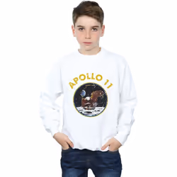 NASA - Sweat APOLLO - Garçon (Blanc)