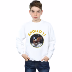 NASA - Sweat APOLLO - Garçon (Blanc)