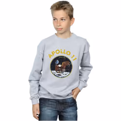 NASA - Sweat APOLLO - Garçon (Gris chiné)