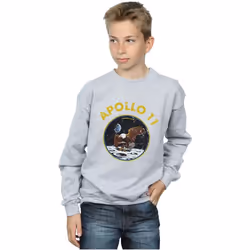 NASA - Sweat APOLLO - Garçon (Gris chiné)