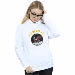 NASA - Sweat à capuche CLASSIC APOLLO - Femme (Blanc)