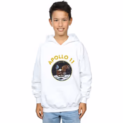 NASA - Sweat à capuche APOLLO - Garçon (Blanc)