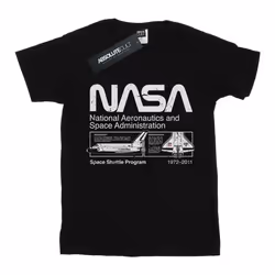 NASA - T-shirt - Garçon (Noir)