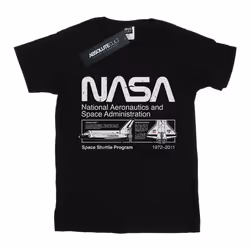 NASA - T-shirt - Garçon (Noir)