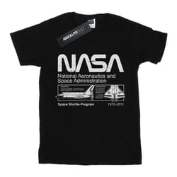 NASA - T-shirt - Garçon (Noir)