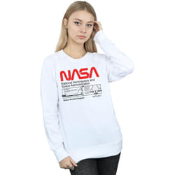NASA - Sweat - Femme (Blanc)