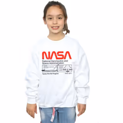 NASA - Sweat - Fille (Blanc)