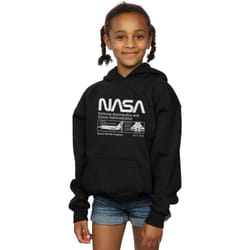 NASA - Sweat à capuche - Fille (Noir)