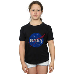 NASA - T-shirt - Fille (Noir)
