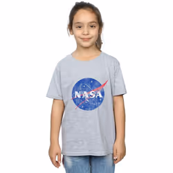 NASA - T-shirt - Fille (Gris chiné)