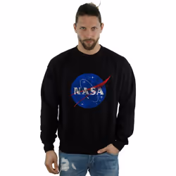 NASA - Sweat - Homme (Noir)