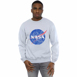 NASA - Sweat - Homme (Gris chiné)