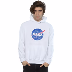 NASA - Sweat à capuche - Homme (Blanc)