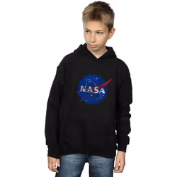 NASA - Sweat à capuche - Garçon (Noir)