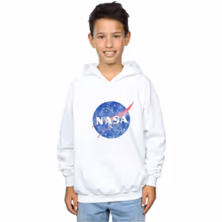 NASA - Sweat à capuche - Garçon (Blanc)