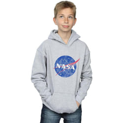 NASA - Sweat à capuche - Garçon (Gris chiné)