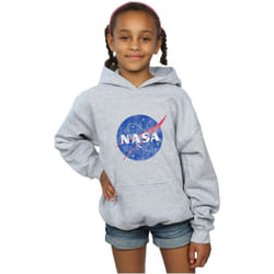 NASA - Sweat à capuche - Fille (Gris chiné)