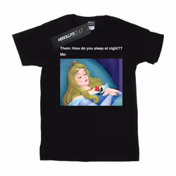 Disney - T-shirt SLEEPING BEAUTY - Homme (Noir)