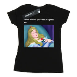 Disney - T-shirt SLEEPING BEAUTY - Femme (Noir)