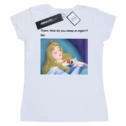 Disney - T-shirt SLEEPING BEAUTY - Femme (Blanc)