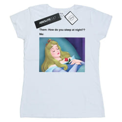Disney - T-shirt SLEEPING BEAUTY - Femme (Blanc)