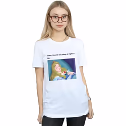Disney - T-shirt SLEEPING BEAUTY - Femme (Blanc)