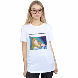 Disney - T-shirt SLEEPING BEAUTY - Femme (Blanc)