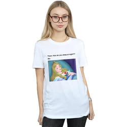 Disney - T-shirt SLEEPING BEAUTY - Femme (Blanc)