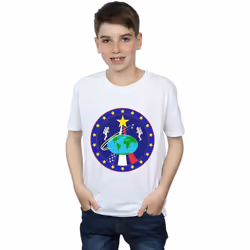NASA - T-shirt - Garçon (Blanc)