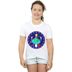 NASA - T-shirt - Fille (Blanc)