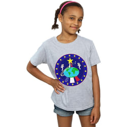 NASA - T-shirt - Fille (Gris chiné)