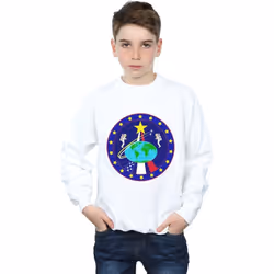 NASA - Sweat - Garçon (Blanc)