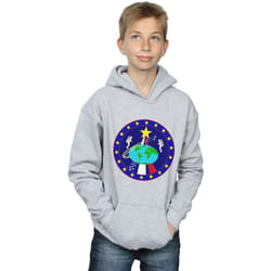 NASA - Sweat à capuche - Garçon (Gris chiné)