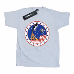 NASA - T-shirt ROCKET - Homme (Gris chiné)