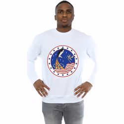 NASA - Sweat ROCKET - Homme (Blanc)