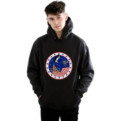 NASA - Sweat à capuche ROCKET - Homme (Noir)