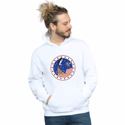NASA - Sweat à capuche ROCKET - Homme (Blanc)