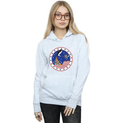 NASA - Sweat à capuche ROCKET - Femme (Gris chiné)