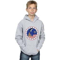 NASA - Sweat à capuche ROCKET - Garçon (Gris chiné)