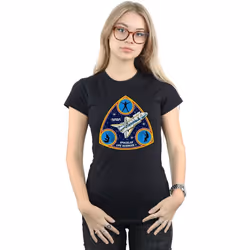 NASA - T-shirt SPACELAB LIFE SCIENCE - Femme (Noir)
