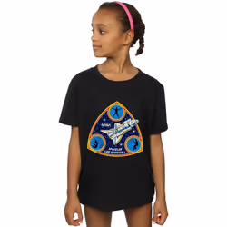 NASA - T-shirt SPACELAB LIFE SCIENCE - Fille (Noir)