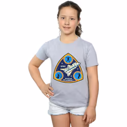 NASA - T-shirt SPACELAB LIFE SCIENCE - Fille (Gris chiné)