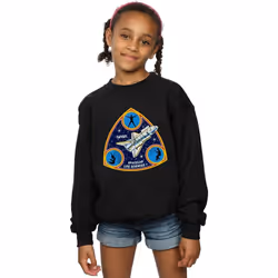 NASA - Sweat SPACELAB LIFE SCIENCE - Fille (Noir)